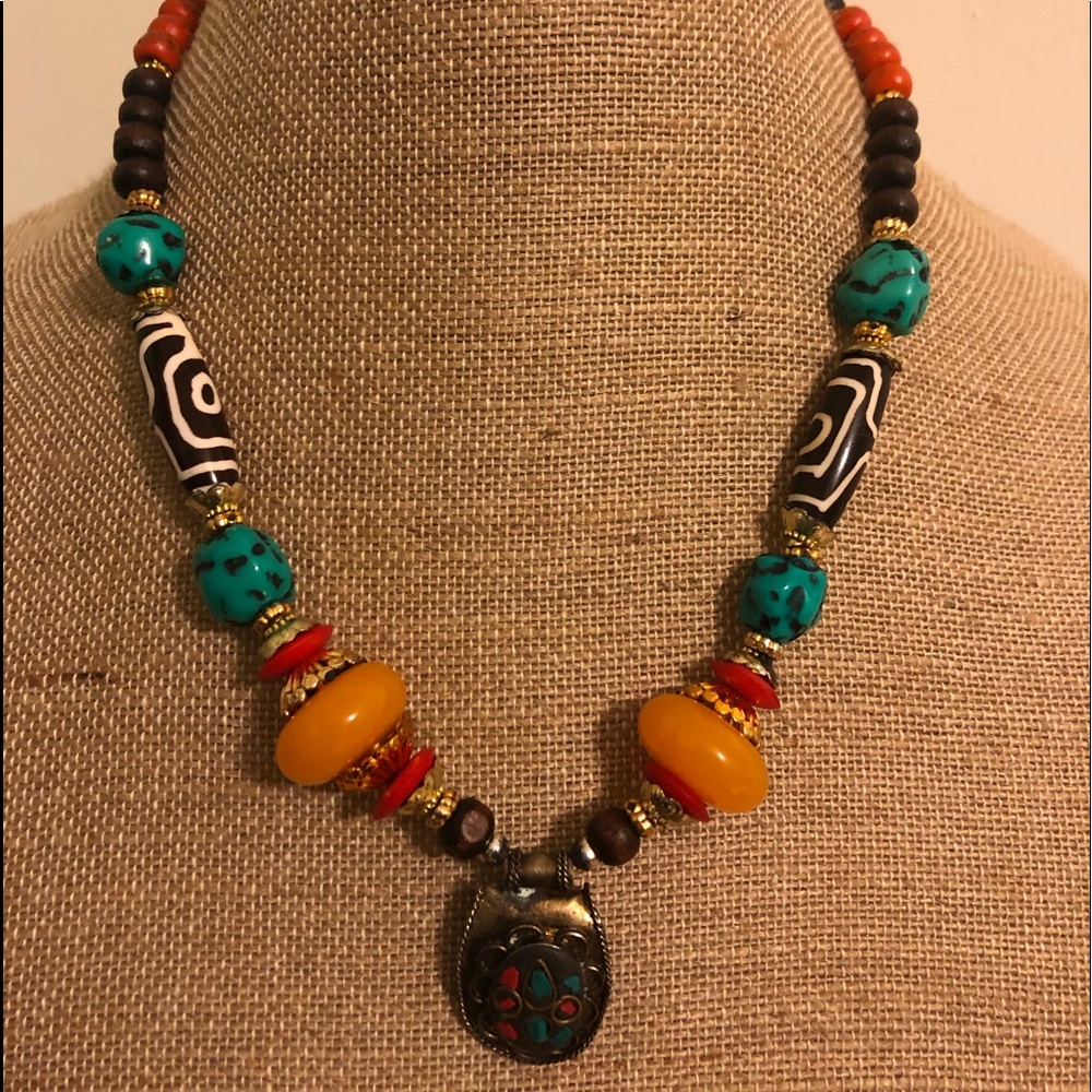 Exotic necklace